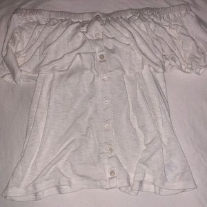 American Eagle off the shoulder top